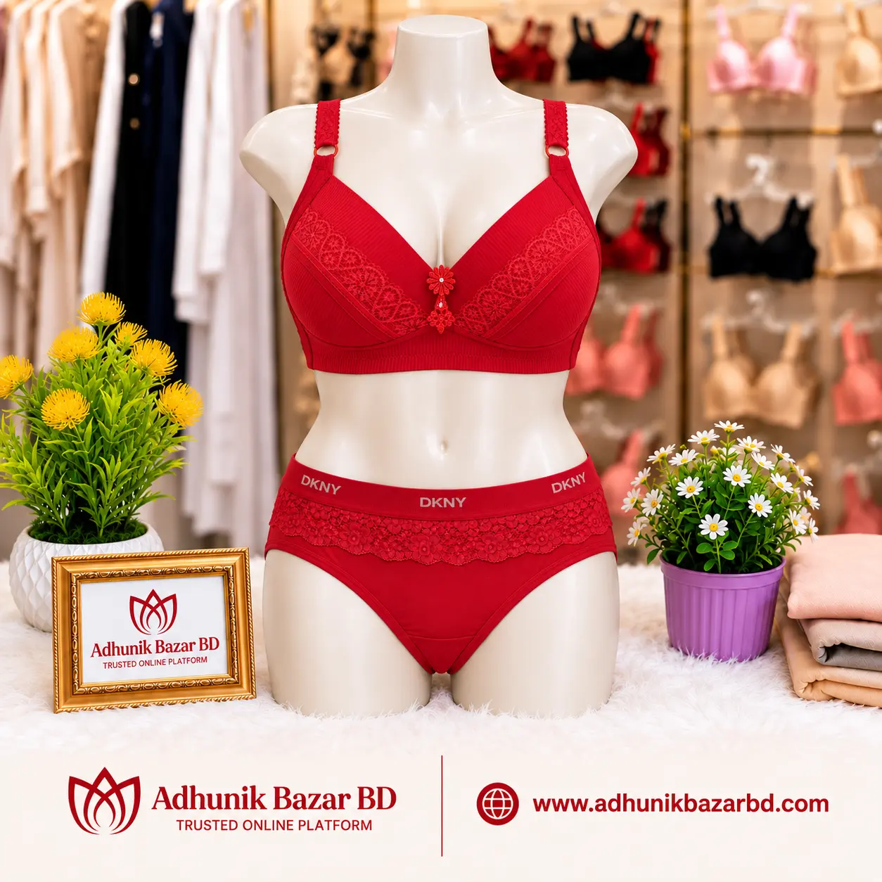 ৪টি Bra & Panty Set Combo – মাত্র ৳999 | Free Delivery - Image 4